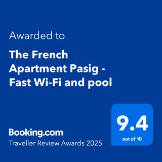 The French Apartment Pasig - Fast Wi-Fi and pool - Manila - 8