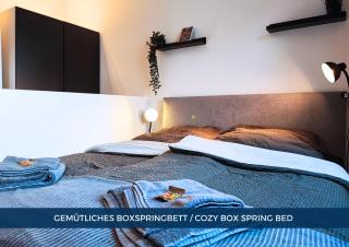 RtR Apartment Herne - Für bis zu 2 Personen - Voll ausgestattet - Zentrum - Smart TV - WIFI - Modern - Herne - 3