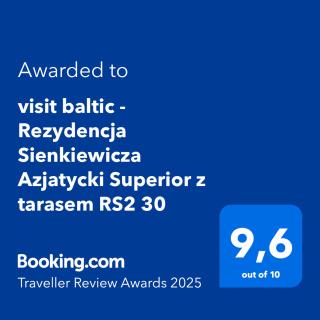 visit baltic - Rezydencja Sienkiewicza apartament z tarasem RS2 30 - Świnoujście - 8
