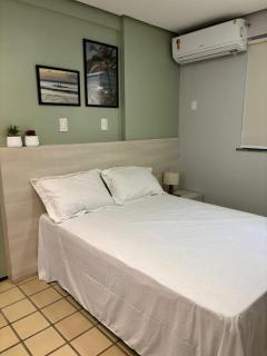 Lindo flat no Number One - Ponta Dareia com serviço de limpeza diaria - 1