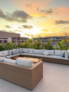 Flat de Luxo no térreo de frente a piscina princial 14B - 5 Minutos da Praia - 9