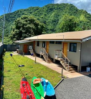 Studio Tropical - climatisé - vue mer et montagnes - canoes et paddle offerts ! Teahupo'o Lodge Tahiti - 2