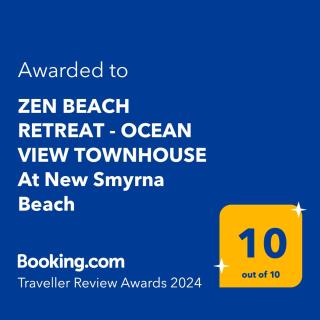 ZEN BEACH RETREAT - OCEAN VIEW TOWNHOUSE -No Drive Beach - New Smyrna Beach - 2