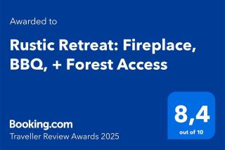 Rustic Retreat: Fireplace, BBQ, + Forest Access - Burgh Haamstede - 8