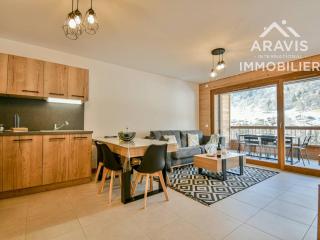 Appartement neuf au pied des pistes, 2 chambres, balcon et wifi - FR-1-391-198 - 0