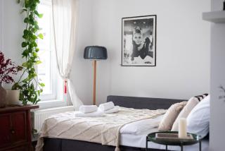 Charming Prague Apartment in Vrsovice with Roof Terrace - Prague - 9