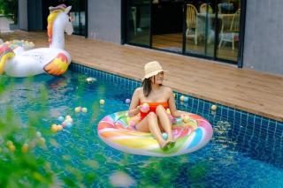 Pool Villa with Pool table 3 bedrooms plus 3-5 bathrooms at Cha-Am beach - Nikhom Sang Ton Eng Khuan Phet - 5