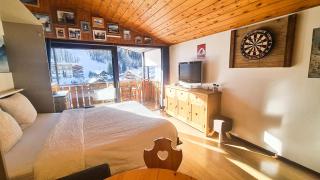 Studio les Granges - Vue montage et village, Centre la Clusaz - AravisTour - La Clusaz - 6