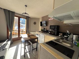 Studio au pied des pistes avec accès privé de la terrasse - Laveissière - 2