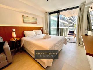 Studio Leblon - Moderno com piscina e academia. - Rio de Janeiro - 0
