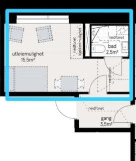 Studio apartment 10mins from Oslo Cent. station. - Oslo - 7