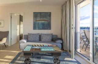 Panorama Suite- Apartment in der Hafenresidenz mit Panoramablick - Waren - 9