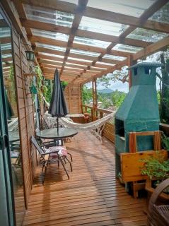 Casa e chalés temporada 2 à 20 hóspedes Floripa 800m da praia vista única - Florianópolis - 8