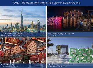 ONE Bedroom with Sea view in Dubai Marina - Z1106 - 5