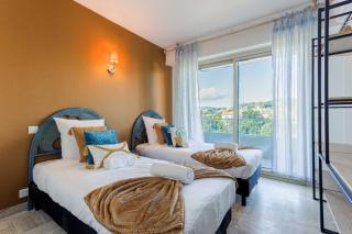 Reflets d'Azur - Vue mer, plage, neuf, moderne - 8