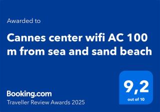 Cannes center wifi AC 100 m from Croisette behind Martinez hotel - Cannes - 5