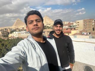 Family view of the pyramids - Il Cairo - 2