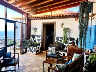 Finca La Hoya 1-Tradition trifft Moderne- Meerblick, Whirlpool & Wintergarten-2 Personen - Las Cruces - 5
