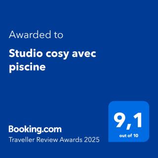 Studio cosy avec piscine - 9