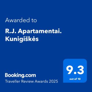 R.J. Apartamentai. Kunigiškės - Palanga - 1