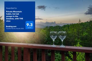 Private Mountain Cabin, hot tub escape in the Smokies, with THE view - Sevierville - 9