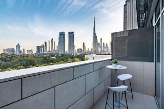 Silkhaus Modern Burj Khalifa View Studio - Dubai - 9