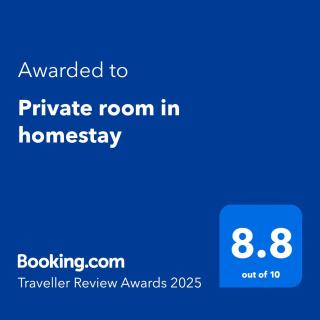 Private room in homestay - - 9