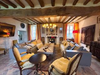 Manoir avec piscine intérieure chauffée - Saint-ouen-de-la-Cour - 8