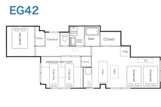EG42 Kuromon 5 beds, 2LDK,renovated - Osaca - 6