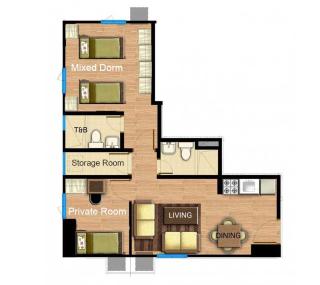 Private twin room for 2 in boarding place in condo - Cebu IT Park - Città di Cebu - 7