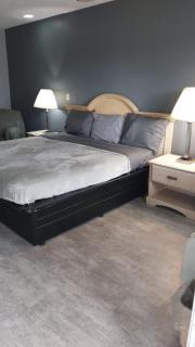 King Bed Hotel Room 216 - 0