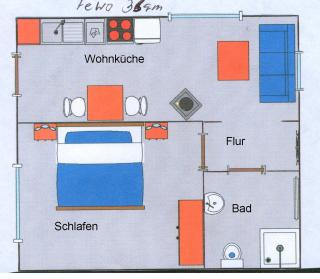 Haus Roseneck 60 m zum Strand Ferienwohnung 4 - Zinnowitz - 1