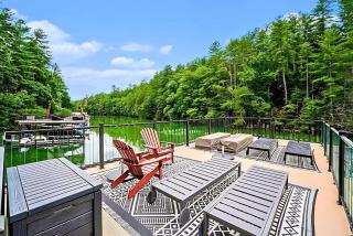 Lake Lodge Sleeps 8 Cabin, Fireplace, Views, Deck - Morganton - 0