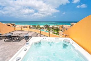 Beachfront - Panoramic View 4BR Penthouse - PH4 - Palm-Eagle Beach - 0