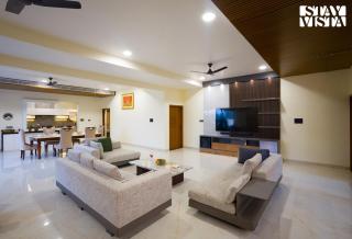 StayVista at Lush Haven with Pool, AC - 6