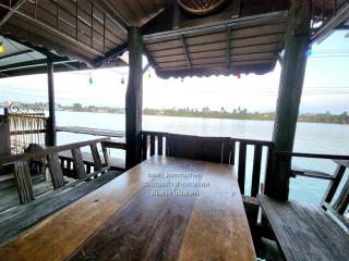 p5 เรือนในฝัน เรือนรอยน้ำ บ้านกามเทพ อัมพวา โฮมสเตย์ - Ban Wat Bot - 4