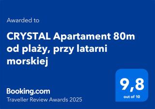 CRYSTAL Apartament 80m od plaży, przy latarni morskiej - Colberga - 9