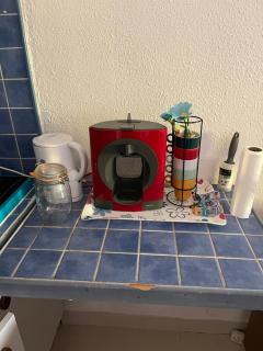 Studio 4 couchages avec piscine d'été vue port - 3