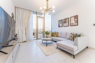 Glimpse of Burj Khalifa and Short Drive to Recreational Hubs 1BR, District One Phase III Residences 12, Mohammed Bin Rashid Al Maktoum City by Deluxe Holiday Homes - 0