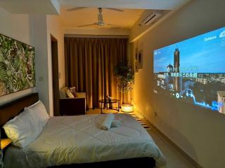 Premium Cozy Suite Rooftop Pool KLCC-1080HD Movie - Kuala Lumpur - 9