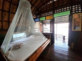 p2 เรือนกระท่อมน้ำ เรือนรอยน้ำ บ้านกามเทพ อัมพวา โฮมสเตย์ - Amphawa - 2
