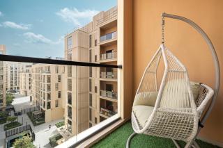 1BR Apartment With Balcony - 9 Mins to Sharjah Airport - Balcony Breeze - Schardscha - 0