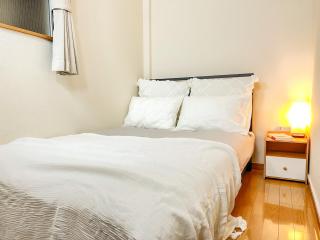 Asakusa HK Apt, Living&Bed, Free Wi-Fi - Tokio - 8