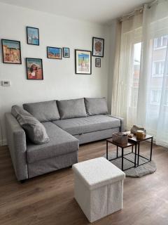 Appartement cosy en centre ville de Dunkerque avec balcon & parking avec portail privé - place non nominative - Duinkerke - 6