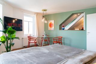 Bauhaus Apartment - Netflix, Nespresso, Zentral, Messe - 8