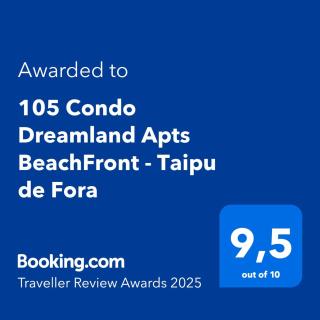 105 Condo Dreamland Apts BeachFront - Taipu de Fora - Maraú - 9