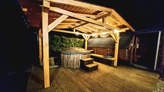 Dom całoroczny z sauną i jacuzzi - - 5
