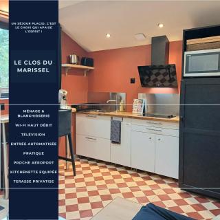 Le Clos De Marissel - Terrasse et Jardin - Beauvais - 9
