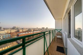 Mokotów Studio - 14th Floor, Balcony - by Rentujemy - Varsovie - 6