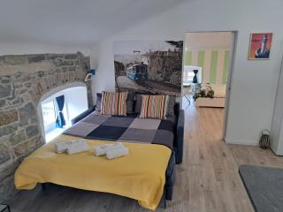 The way to trieste bikes storage - 2